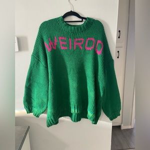 Dressed in LALA Weirdo knit sweater